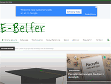 Tablet Screenshot of e-belfer.pl